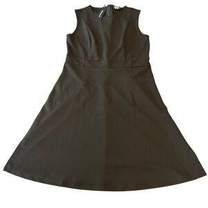 NWT Alegra K.‎ Sleeveless Women's Dress Size L Black